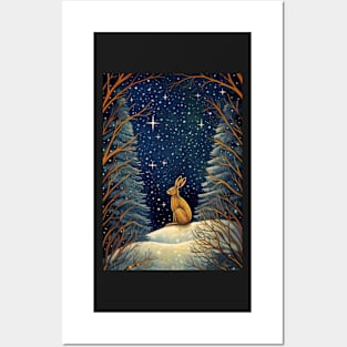 Hare, Pagan Hare, Pagan Art, Moon, Animal, Posters and Art